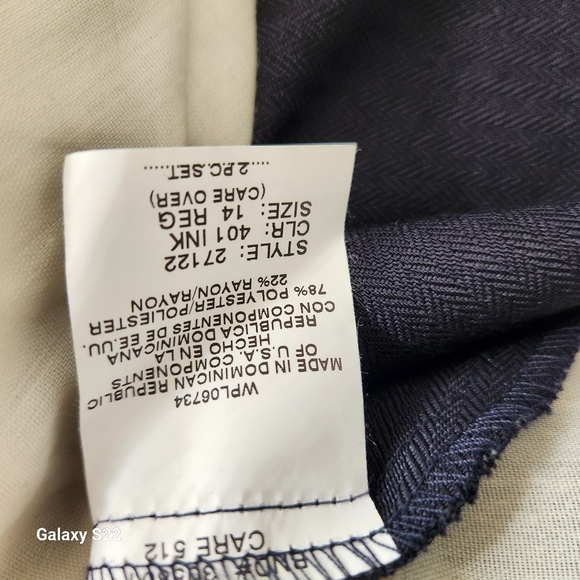 Blue Boys Cool Formal Wear Dark Blue Jacket Set with Contrast Shirt & Necktie - Picture 5 of 5